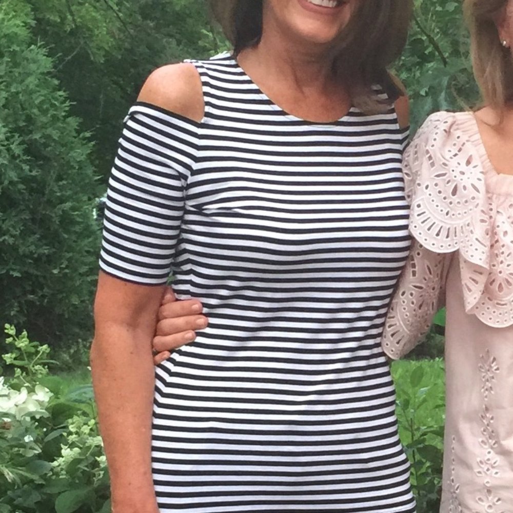 Vince Camuto Cold Shoulder Top